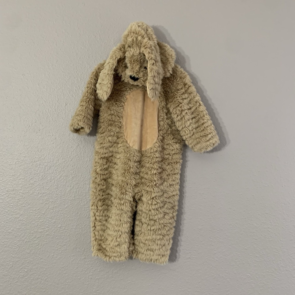 Pottery Barn Kids Baby‎ Dog Costume 12-24 Puppy Doggie Cozy Super Soft Role Play